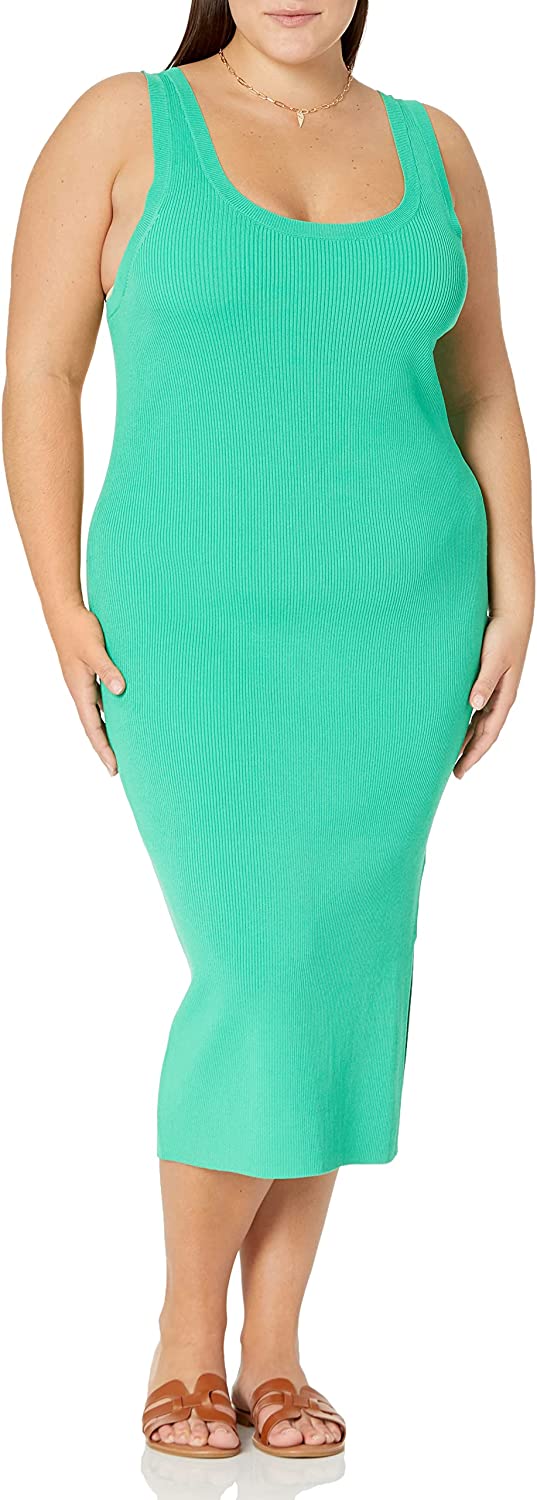 The Drop Women's Yasmin Rib Midi Sweater Tank Dress - Image 5